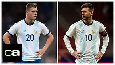 Giovani Lo Celso Lionel Messi Selección Argentina Giovani Lo Celso Lionel Messi Selección Argentina