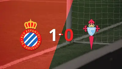 Con un solo tanto, Espanyol derrotó a Celta en el Cornellá-El Prat Con un solo tanto, Espanyol derrotó a Celta en el Cornellá-El Prat