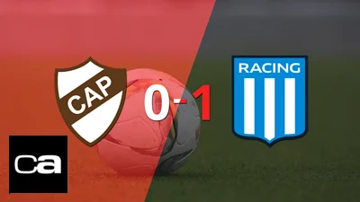 Por la mínima diferencia, Racing Club se quedó con la victoria ante Platense en el estadio Presbítero Bartolomé Grella Por la mínima diferencia, Racing Club se quedó con la victoria ante Platense en el estadio Presbítero Bartolomé Grella