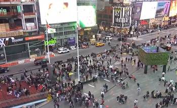 Violencia en Nueva York: hubo tres heridos de bala en Time Square | Nueva york