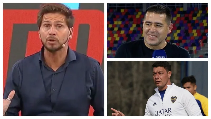 Sebastián "Pollo" Vignolo Juan Román Riquelme Boca Juniors Sebastián Battaglia ESPN F90