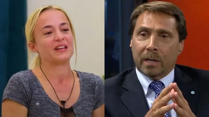 Sabrina Carballo y Eduardo Feinmann
