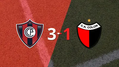Fernando Romero anota doblete en la victoria por 3 a 1 de Cerro Porteño sobre Colón Fernando Romero anota doblete en la victoria por 3 a 1 de Cerro Porteño sobre Colón
