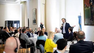 Cafiero se reunió con Eurolat para fortalecer relaciones con Europa Cafiero se reunió con Eurolat para fortalecer relaciones con Europa