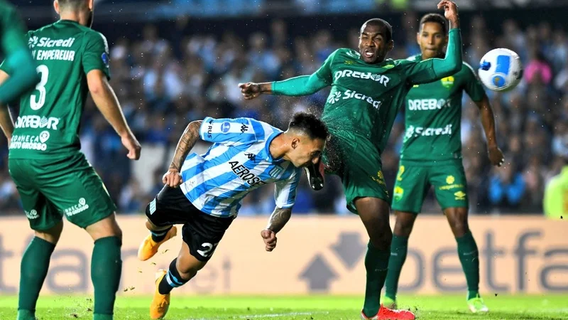 Racing venció a Cuiabá y es líder de su grupo en la Copa Sudamericana