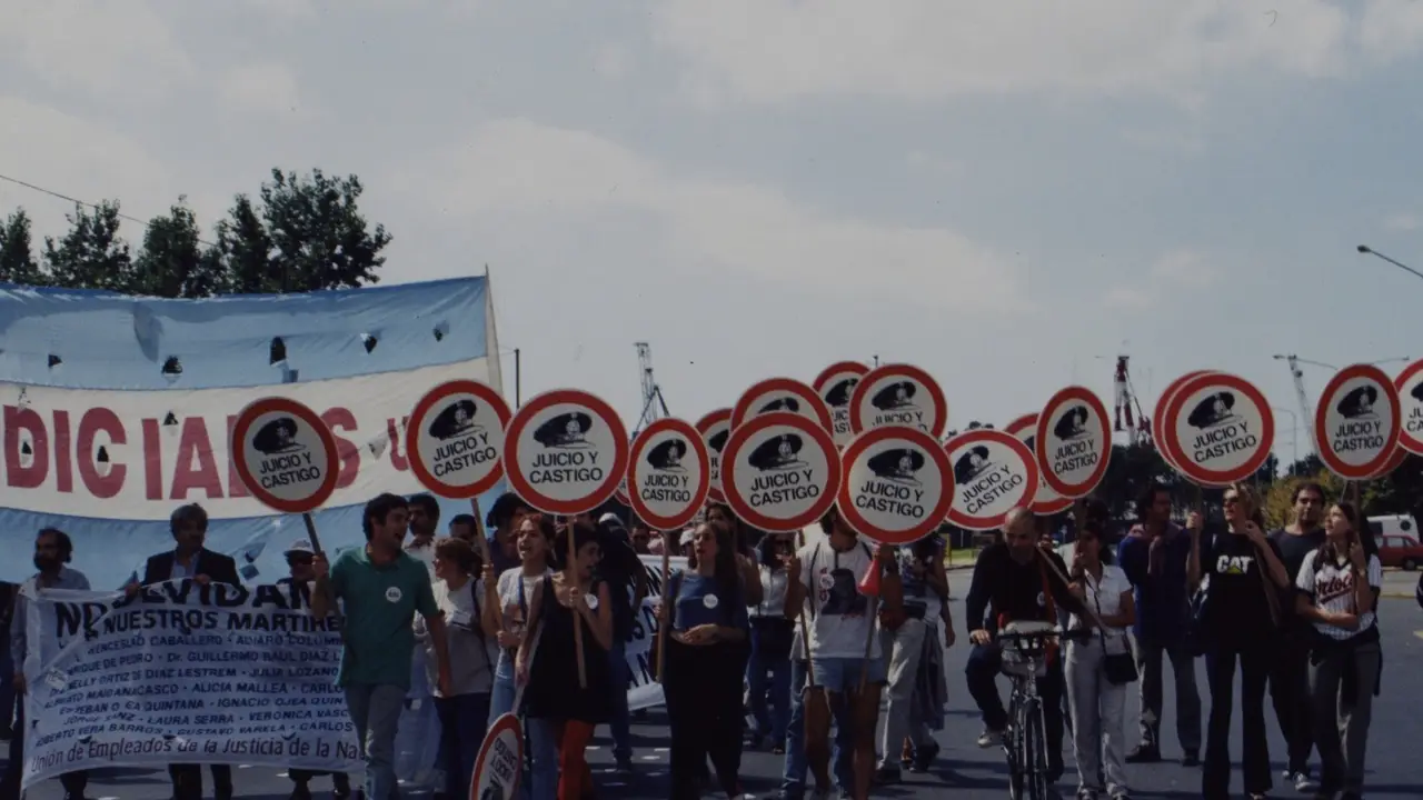 Con saludo de Wado de Pedro, la agrupación H.I.J.O.S. celebra 27 años