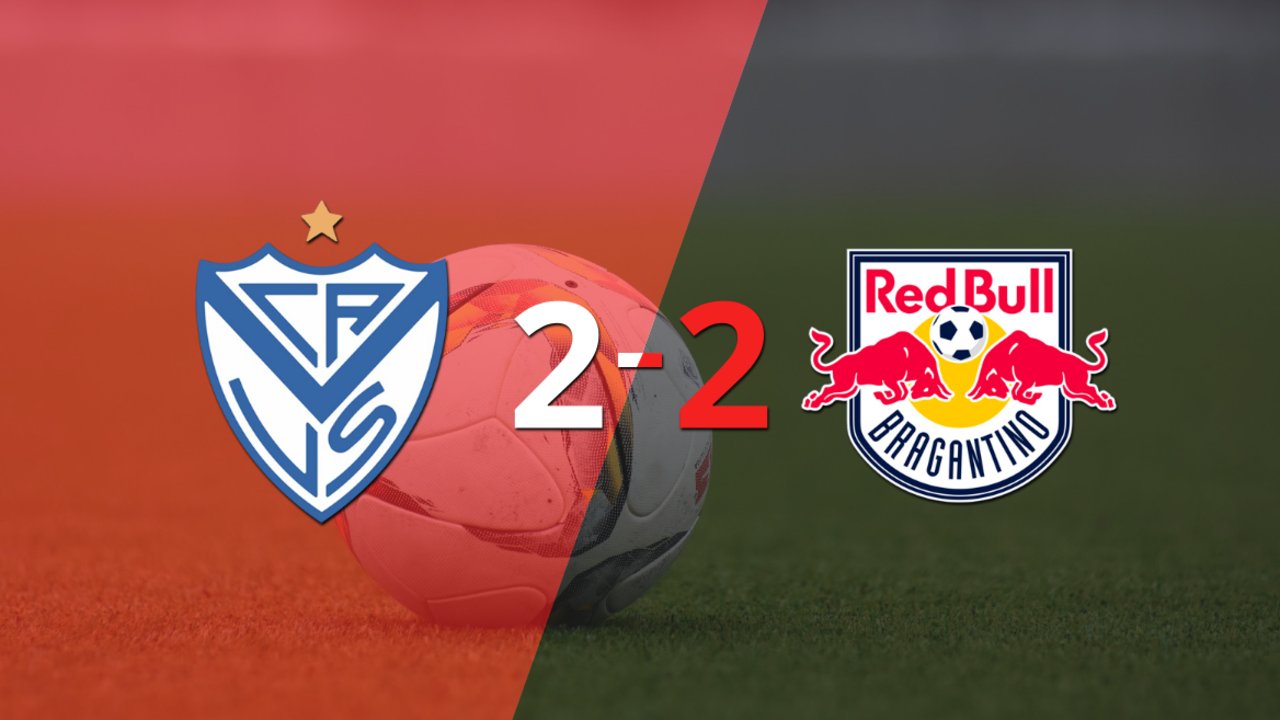 Doblete de Ytalo en el empate a 2 entre RB Bragantino y Vélez