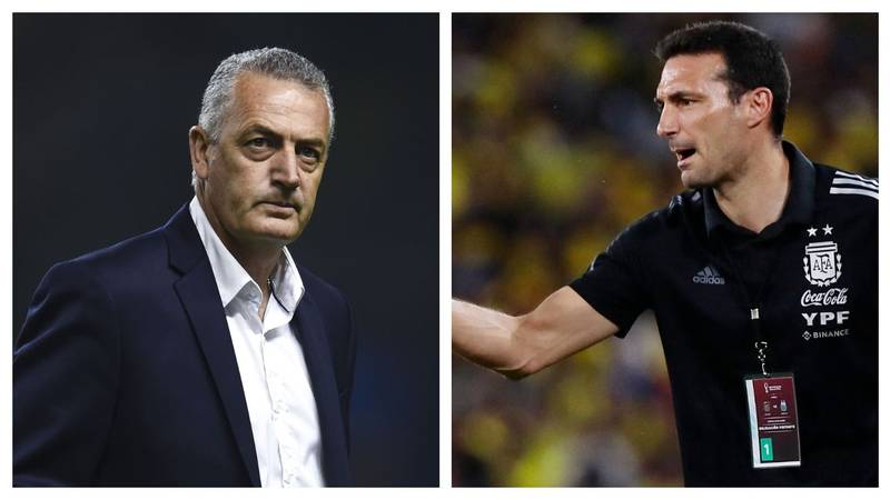 Gustavo Alfaro Lionel Scaloni Selección Argentina Mundial Qatar 2022