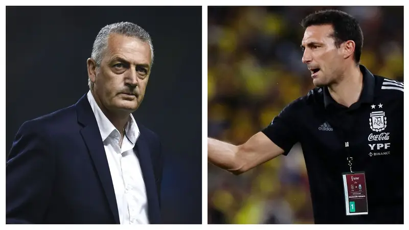Gustavo Alfaro Lionel Scaloni Selección Argentina Mundial Qatar 2022