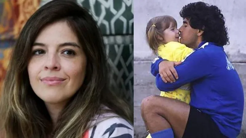 Dalma y Diego Maradona