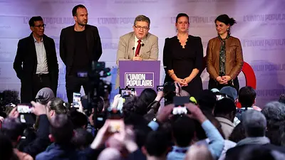 Elecciones en Francia: empatan Macron y la alianza de Mélenchon Elecciones en Francia: empatan Macron y la alianza de Mélenchon