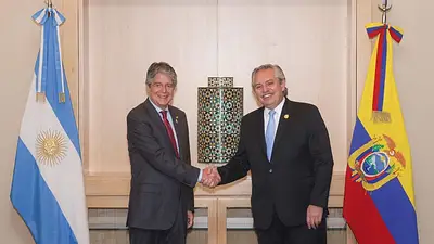 Cómo será la visita a la Argentina del presidente de Ecuador, Guillermo Lasso Cómo será la visita a la Argentina del presidente de Ecuador, Guillermo Lasso