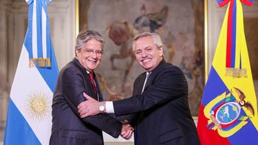 Junto a Lasso, Alberto Fernández hizo un llamado para "ayudar a Venezuela" 