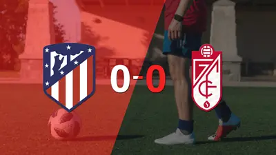 Atlético de Madrid y Granada terminaron sin goles Atlético de Madrid y Granada terminaron sin goles