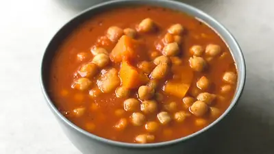 Guiso de garbanzos Guiso de garbanzos