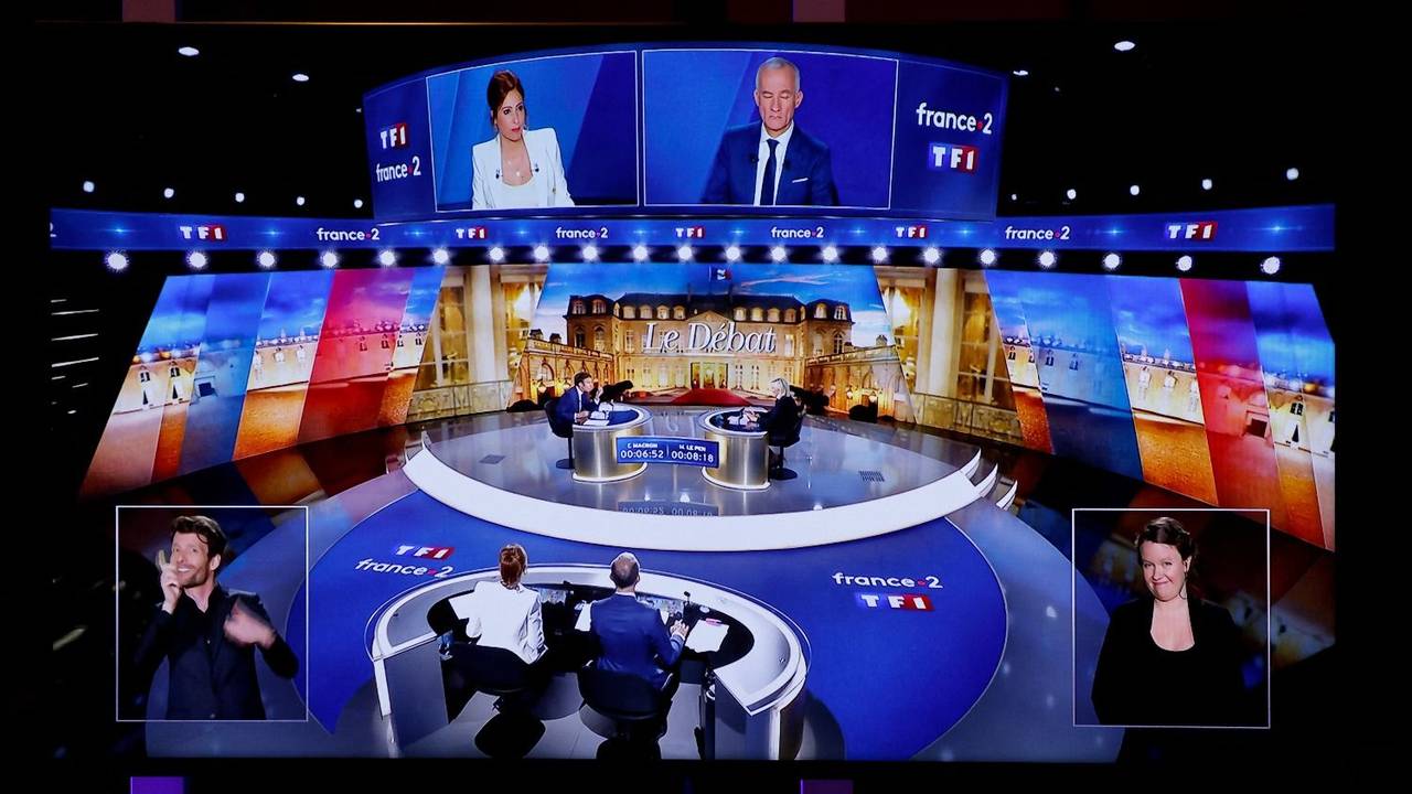 La inflación, Rusia y la UE, los temas más calientes entre Macron y Le Pen
