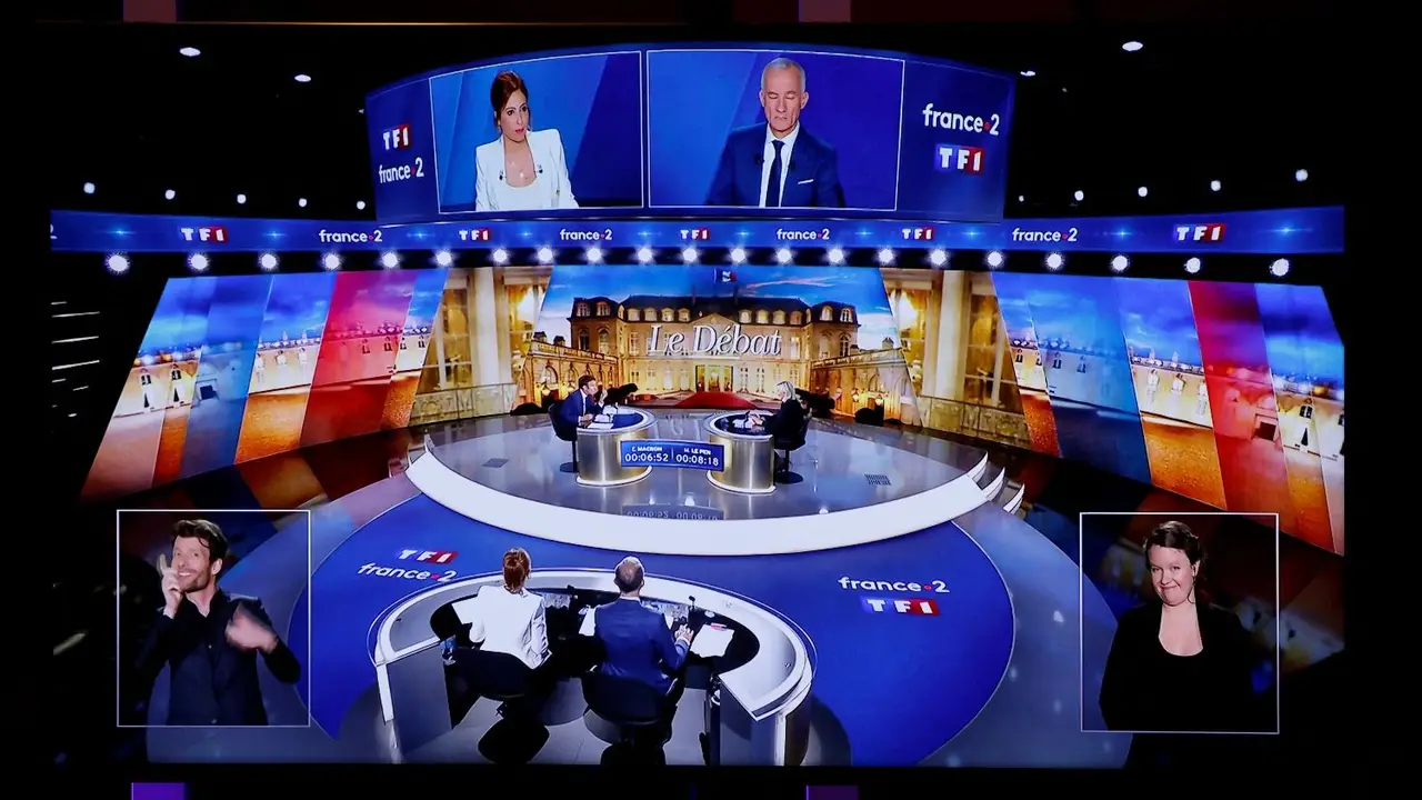 La inflación, Rusia y la UE, los temas más calientes entre Macron y Le Pen