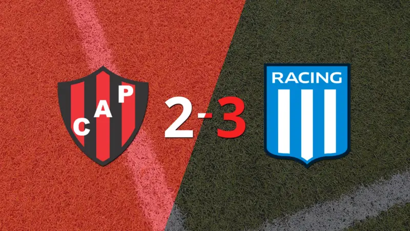 Racing Club superó a Patronato con dos tantos de Javier Correa