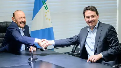 Insfrán firmó convenios con Nación para avanzar con obras en Formosa Insfrán firmó convenios con Nación para avanzar con obras en Formosa