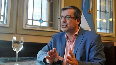 Germán Martínez, presidente del bloque del Frente de Todos, FDT, en Diputados Germán Martínez, presidente del bloque del Frente de Todos, FDT, en Diputados