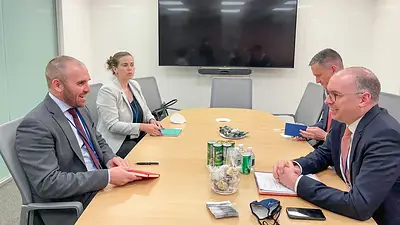 Guzmán participó de la cumbre de ministros de Finanzas en la Asamblea del FMI Guzmán participó de la cumbre de ministros de Finanzas en la Asamblea del FMI