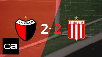 Empate a 2 entre Colón y Estudiantes Empate a 2 entre Colón y Estudiantes
