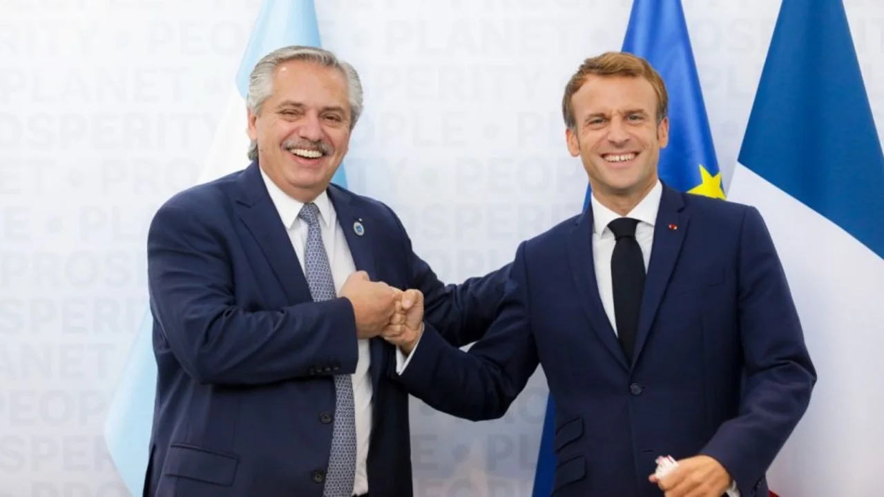Alberto Fernández apoyó a Macron en el balotaje de Francia: "Profundizar los lazos"
