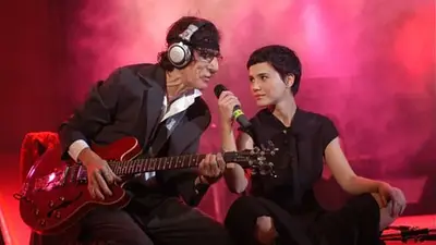 Charly García y Celeste Cid Charly García y Celeste Cid