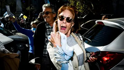 Las mejores imágenes del tractorazo contra el gobierno Las mejores imágenes del tractorazo contra el gobierno