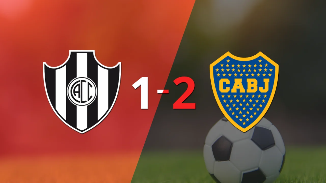 Con doblete de Eduardo Salvio, Boca Juniors derrotó a Central Córdoba (SE)