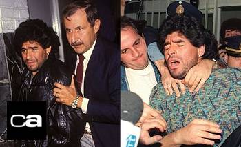 Maradona: el día que terminó preso para tapar un escándalo político | Diego maradona