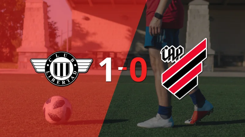 A Libertad le alcanzó con un gol para derrotar a Athletico Paranaense en el estadio Defensores del Chaco