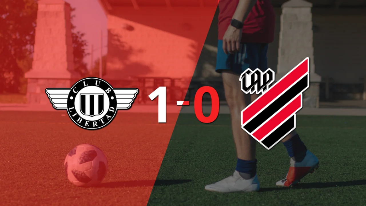 A Libertad le alcanzó con un gol para derrotar a Athletico Paranaense en el estadio Defensores del Chaco