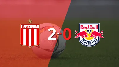 Estudiantes le ganó con claridad a RB Bragantino por 2 a 0 Estudiantes le ganó con claridad a RB Bragantino por 2 a 0