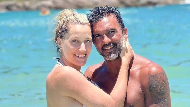 Mica Viciconte y Fabián Cubero