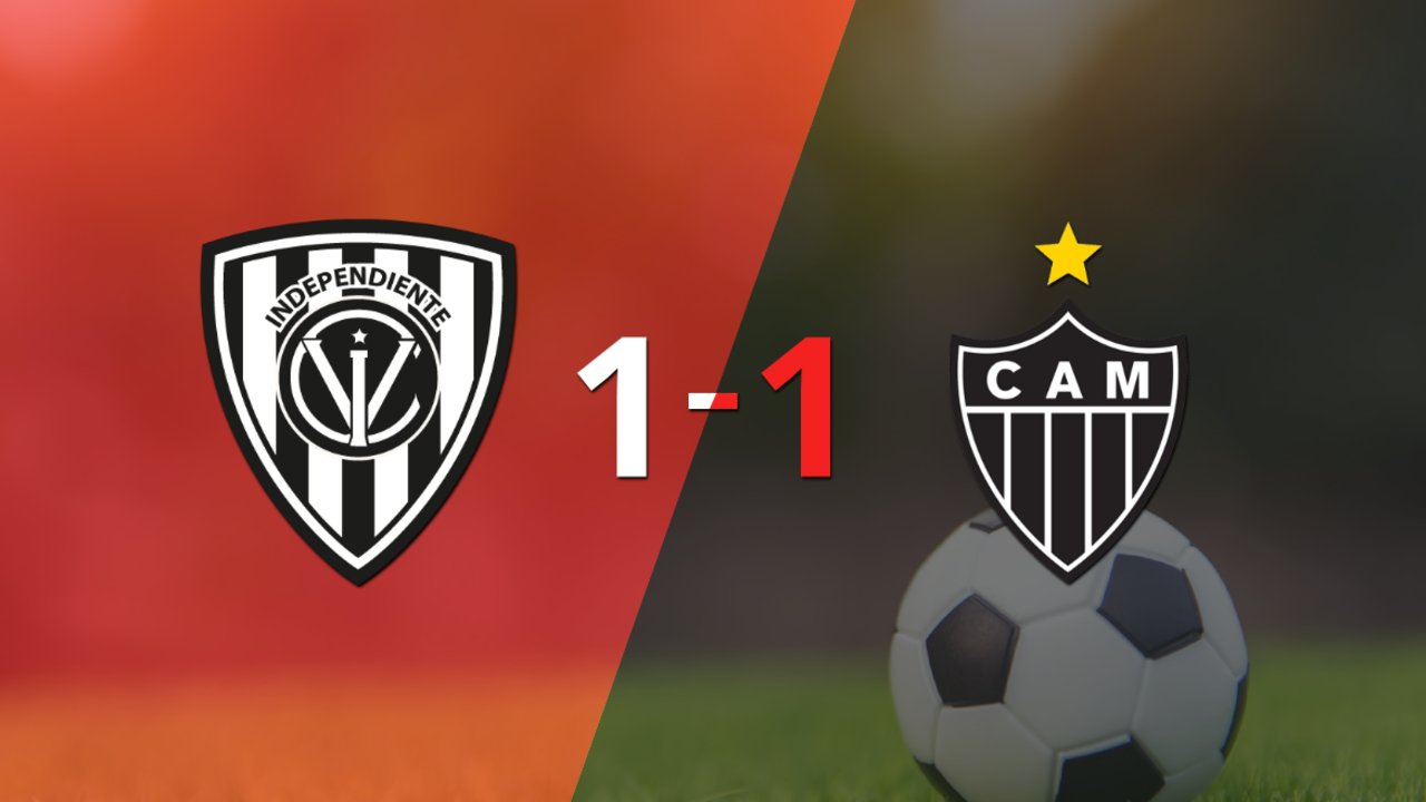 Empate a uno entre Independiente del Valle y Atlético Mineiro