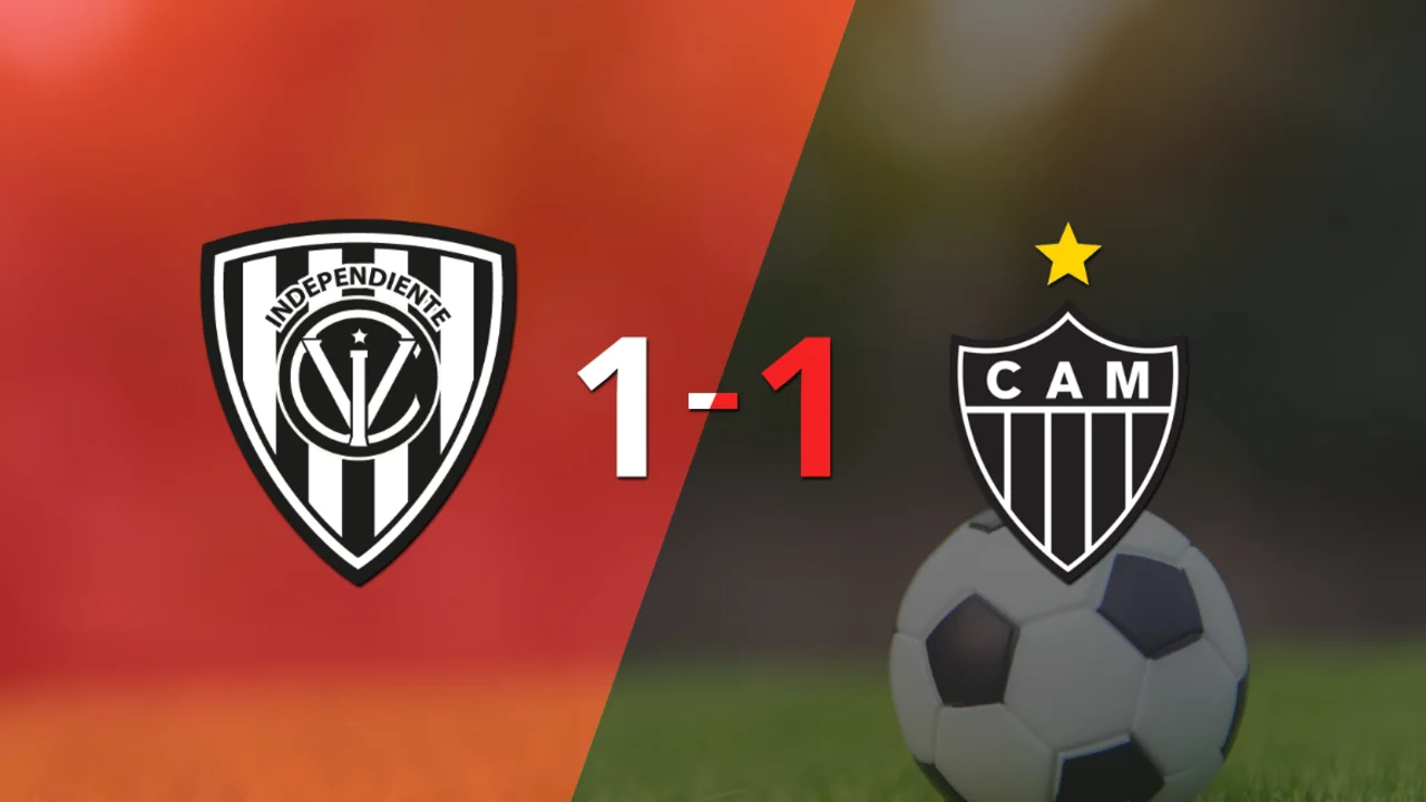 Empate a uno entre Independiente del Valle y Atlético Mineiro