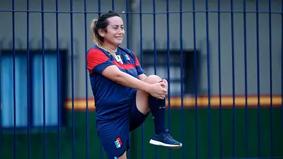 La delantera trans Jezabel Carranza fue habilitada por la AFA para jugar en Deportivo Español La delantera trans Jezabel Carranza fue habilitada por la AFA para jugar en Deportivo Español