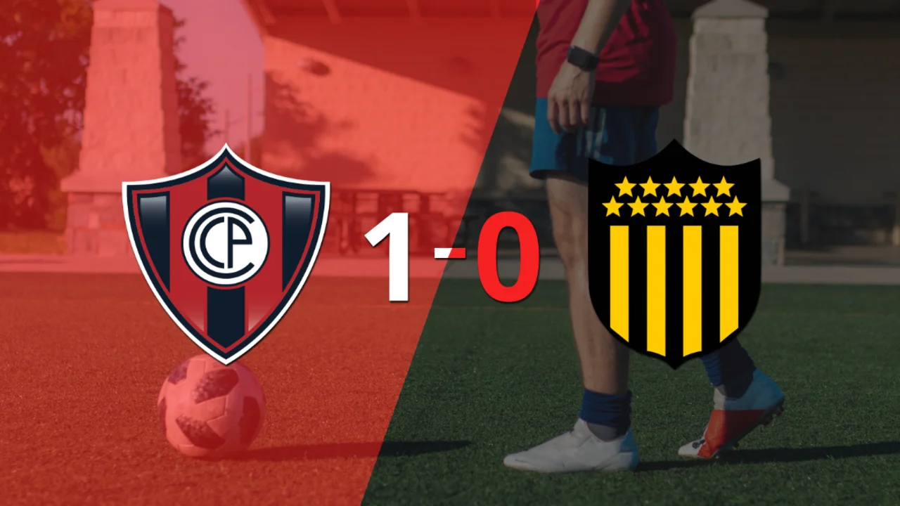 A Cerro Porteño le alcanzó con un gol para derrotar a Peñarol en la Nueva Olla