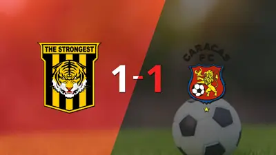 Empate a uno entre The Strongest y Caracas Empate a uno entre The Strongest y Caracas