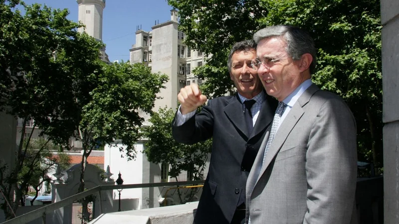mauricio macri y alvaro uribe