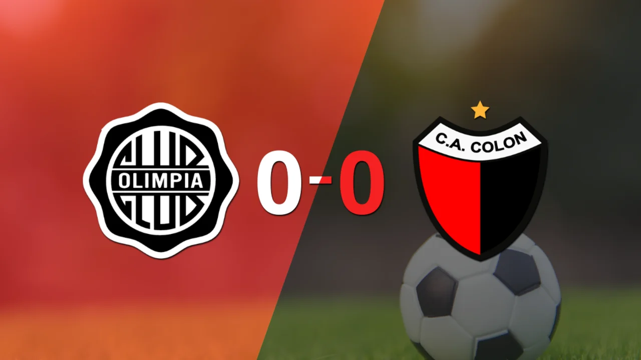 Olimpia y Colón empataron sin goles