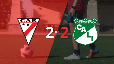 Always Ready y Deportivo Cali sellaron un empate a dos Always Ready y Deportivo Cali sellaron un empate a dos