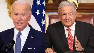 Joe Biden, Andrés López Obrador Joe Biden, Andrés López Obrador