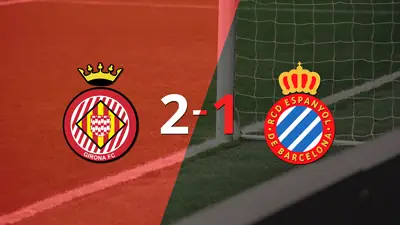 Girona logró una victoria de local por 2 a 1 frente a Espanyol Girona logró una victoria de local por 2 a 1 frente a Espanyol