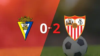 Con dos tantos, Sevilla derrotó a Cádiz en su casa Con dos tantos, Sevilla derrotó a Cádiz en su casa