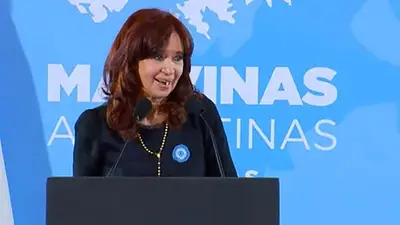 Cristina Kirchner recordó a los ex combatientes y soldados de la guerra de Malvinas Cristina Kirchner recordó a los ex combatientes y soldados de la guerra de Malvinas