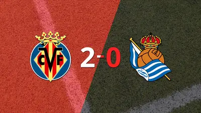 En su casa, Villarreal derrotó por 2-0 a Real Sociedad En su casa, Villarreal derrotó por 2-0 a Real Sociedad