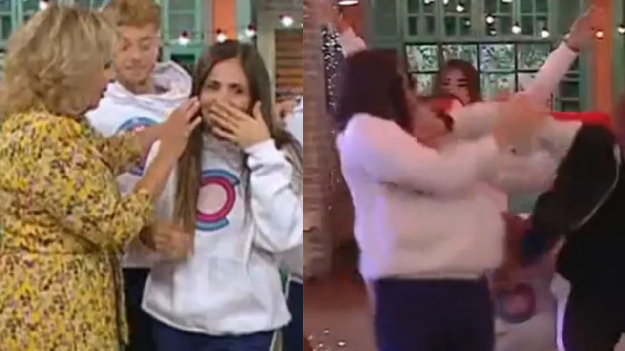 Tremendo accidente de Romina Uhrig en vivo.