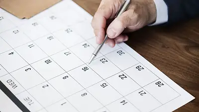 Calendario de feriados. Calendario de feriados.